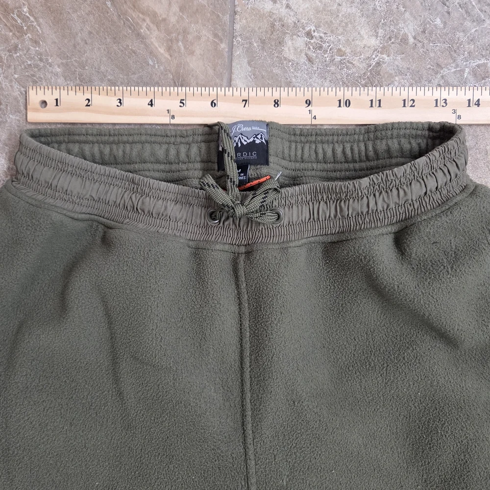 J. Crew Men's‎ Olive Green Sweatpants Joggers Med Pockets Sports Casual